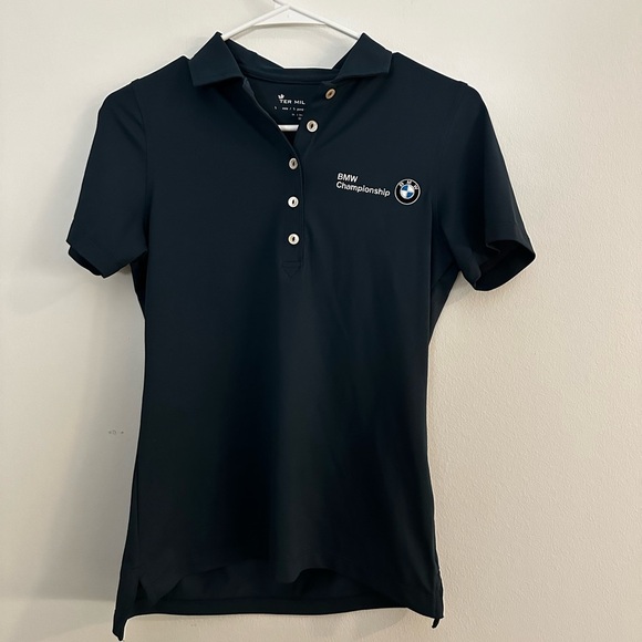 Peter Millar 2016 BMW Championship Golf Women’s Button Polo Blue Size XS - Picture 3 of 8